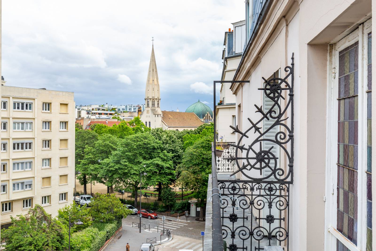 Appartement 3 pièces avec balcon / 5ème étage avec ascenseur - à rénover - Paris 15 - rue Humblot - Dupleix