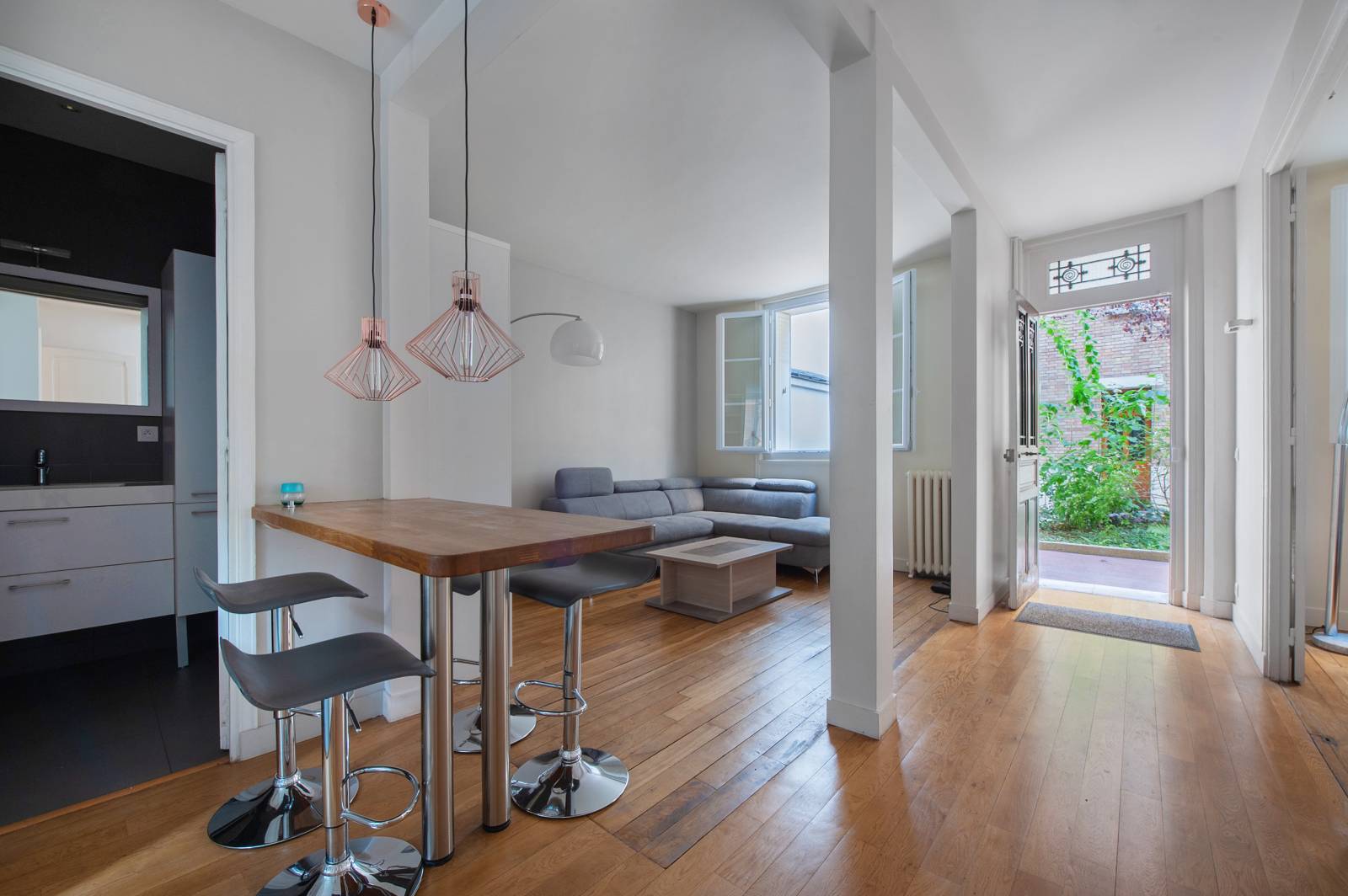 Investissement locatif - appartement loué meublé - Paris 6ème