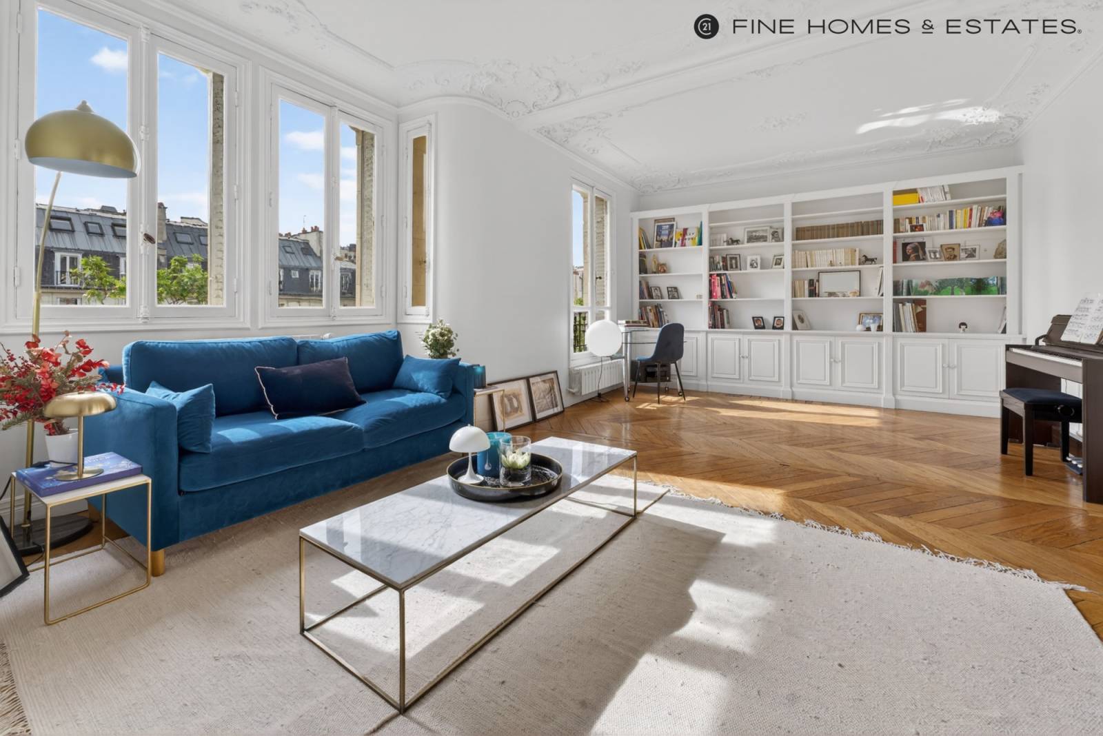 Appartement 4 pièces de 88 m² au 5ème étage avec vue dégagée - Paris 15ème : Avenue de Ségur - UNESCO  