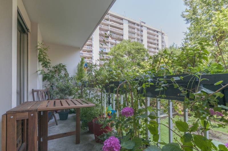 Balcon - Appartement T3 avec balcon - Paris 75019 - Century 21 Assas Raspail