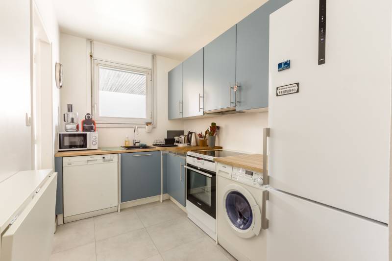Cuisine séparée - Appartement situé 9 rue Stanislas - Paris 75006