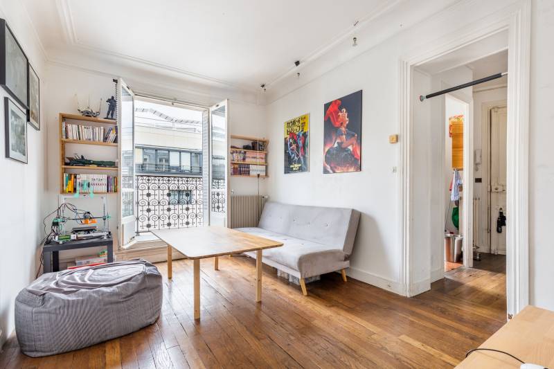 Appartement 3 pièces / 5ème étage avec ascenseur - à rénover - Paris 15 - rue Humblot - Dupleix