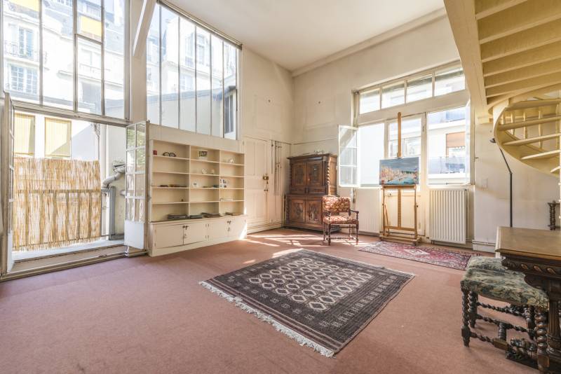 Atelier d'artiste avec potentiel - rue Notre Dame des Champs - A vendre - Paris 75006