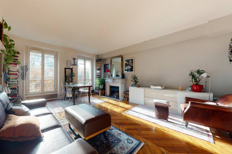 Sectorisation Henri IV - à vendre - appartement 3 pièces au 4ème étage avec ascenseur