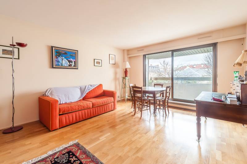 Salon - appartement 2 pièces avec terrasse à vendre - Paris 6ème