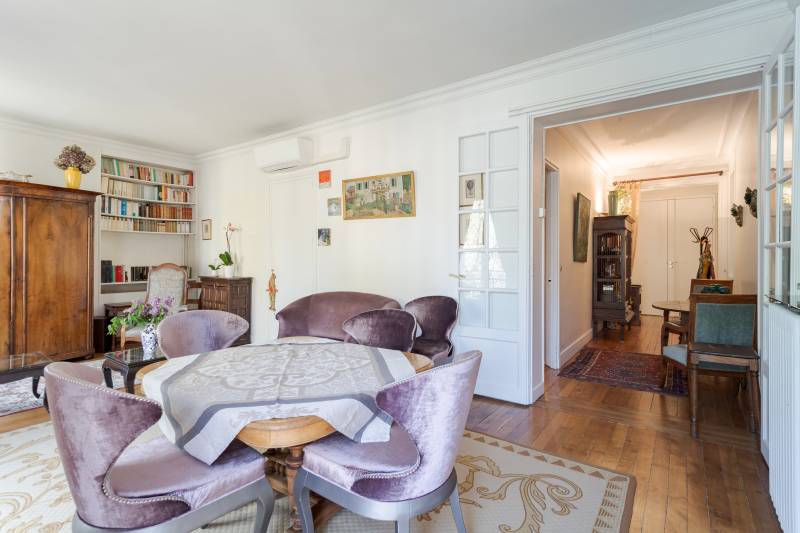 Appartement 3 pièces - Paris 14ème / limite 6ème : rue Léopold Robert - Boulevard du Montparnasse | métro Vavin  