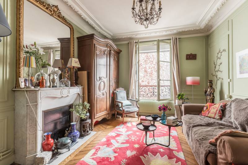 Chambre 1 - Bureau - appartement 3 pièces au 5ème étage avec ascenseur - Paris 6ème