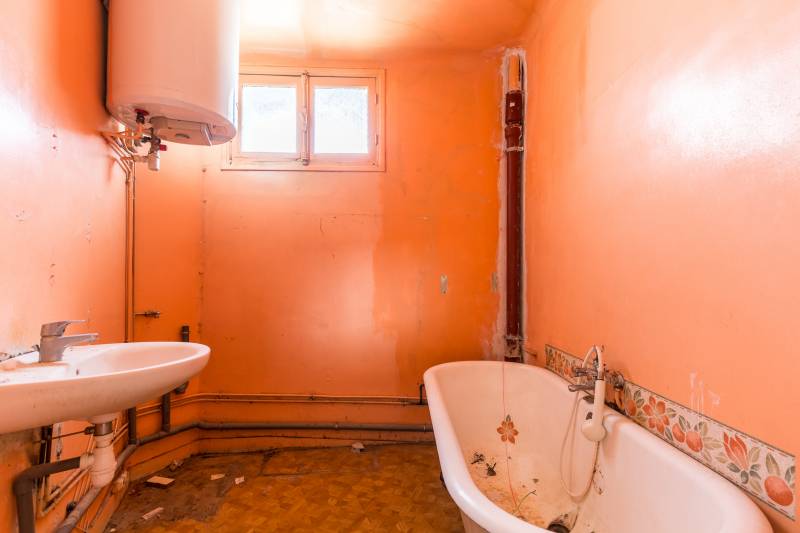 Salle de bains - Appartement 3 pièces - 9 rue Auguste Lançon, 75013 Paris