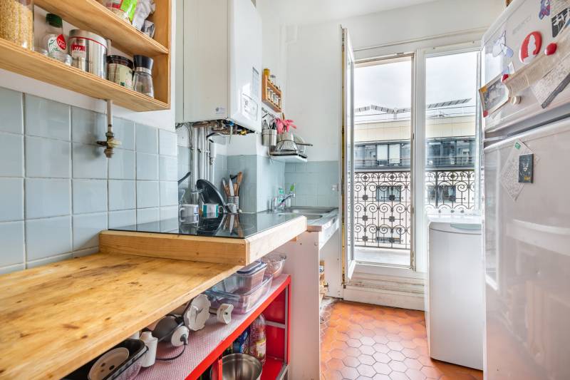 Appartement 3 pièces / 5ème étage avec ascenseur - à rénover - Paris 15 - rue Humblot - Dupleix