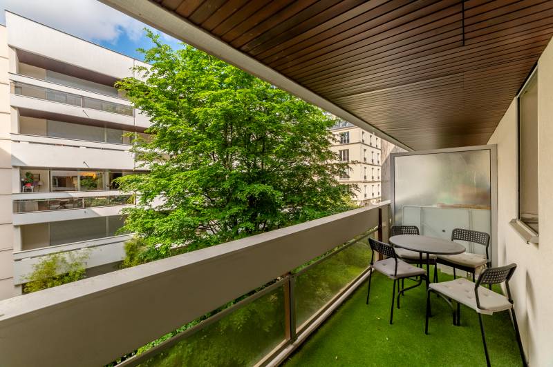 Terrasse - appartement T5 familial - rue Duguay Trouin, 75006 Paris