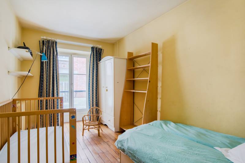 3 pièces à vendre dans le 6ème arrondissement de Paris - Ecole Stanislas - chambre d'enfant - Paris 6