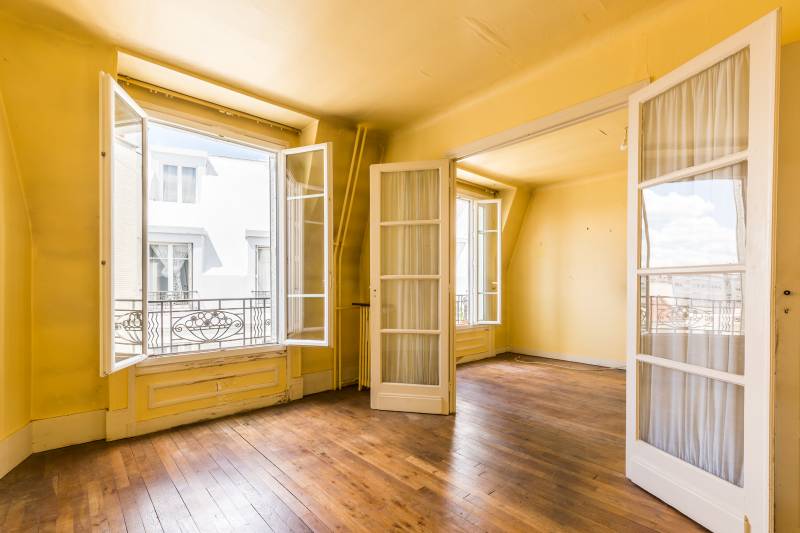 Double séjour - Appartement 3 pièces - 9 rue Auguste Lançon Paris 13ème