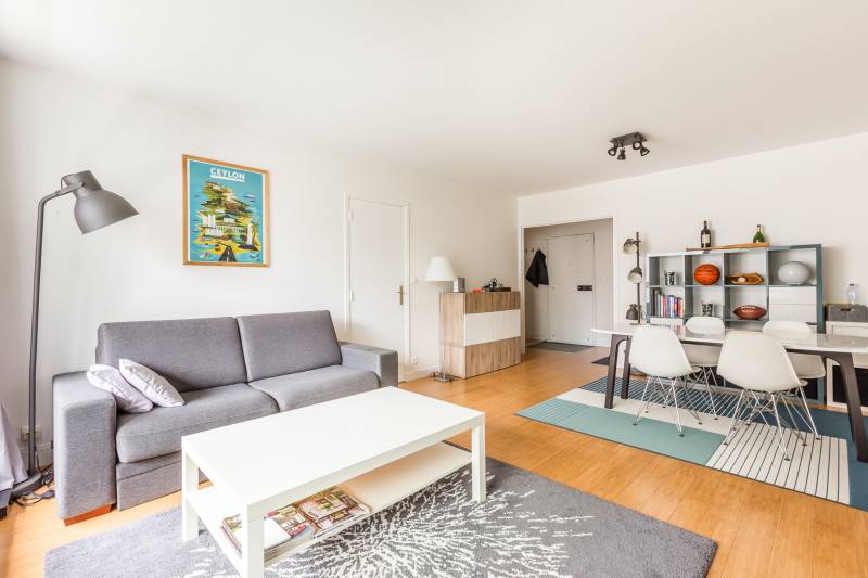 Séjour - Appartement situé 9 rue Stanislas - Paris 75006