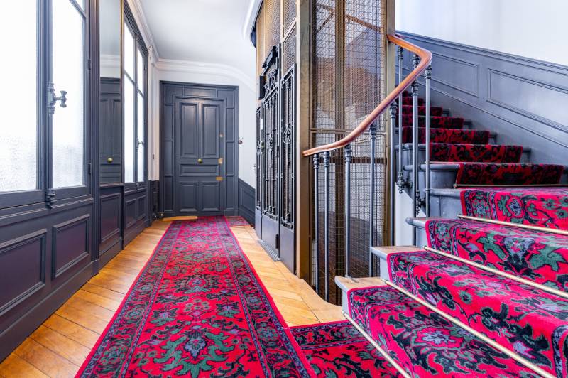 Parties communes - appartement familial - 3 chambres - à vendre - rue de Fleurus - Paris 6