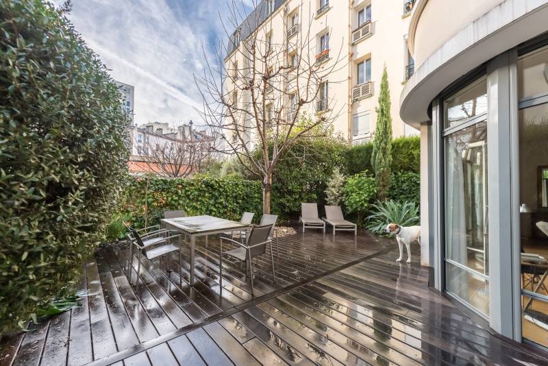 Jardin - Terrasse - Maison vendue dans le 14ème par notre agence Century 21 Assas Raspail Paris 6ème
