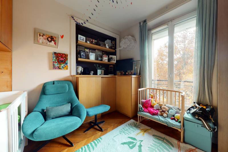 A VENDRE - sectorisation Henri IV - appartement 3 pièces avec 2 chambres au 4ème étage avec ascenseur