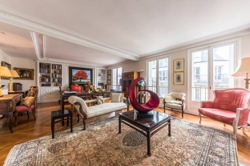 12 rue Notre-Dame des Champs, 75006 Paris - Double séjour - appartement 4 pièces au 5ème étage avec ascenseur - Century 21 Assas Raspail