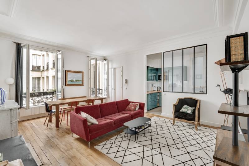 Appartement familial avec 3 chambres au 2ème étage avec ascenseur - Paris 6ème : rue Littré | métro Saint-Placide  