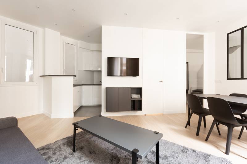 NON DISPONIBLE CAR ACTUELLEMENT LOUÉ - Location Meublée - Appartement 2 pièces avec 1 chambre - Paris 6ème : quartier Saint-Germain des Prés 