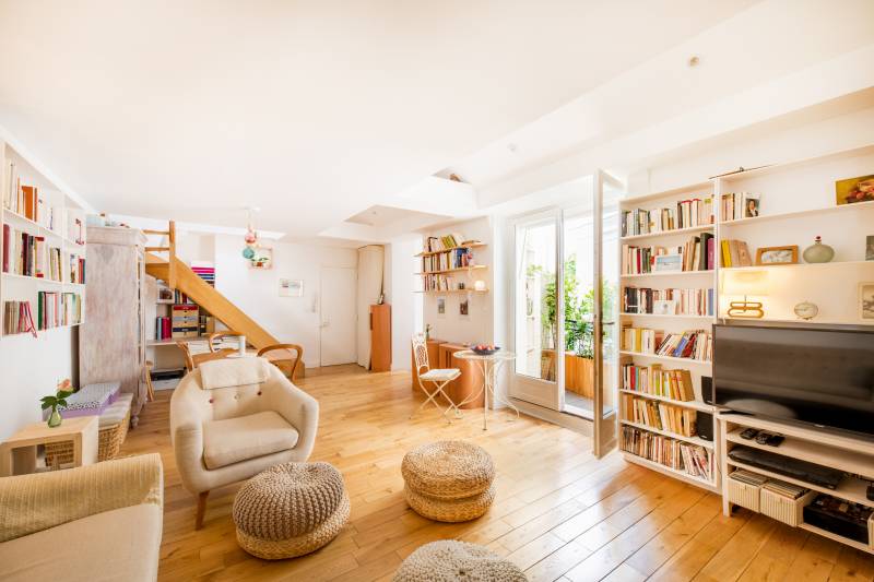 Appartement 3 pièces en duplex - Paris 6ème : Vavin / Assas - Jardin du Luxembourg  