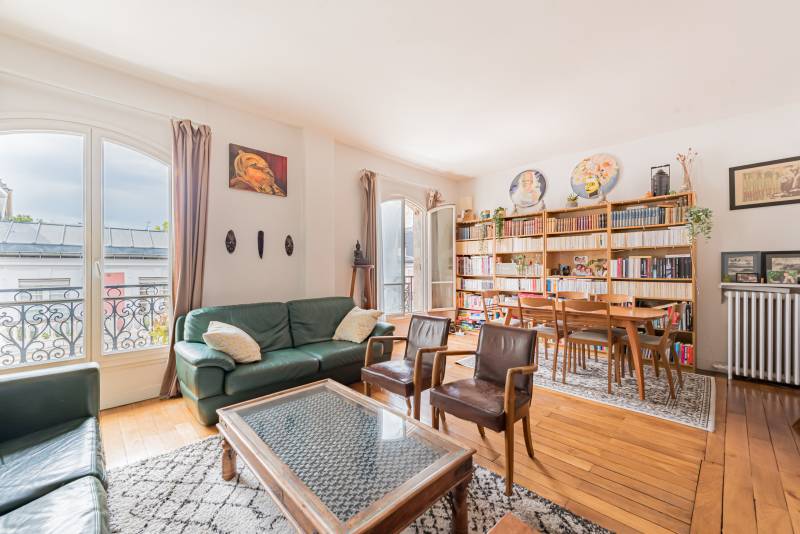 Appartement familial avec 3 à 4 chambres - Paris 14ème limite 6ème : rue Boissonade  