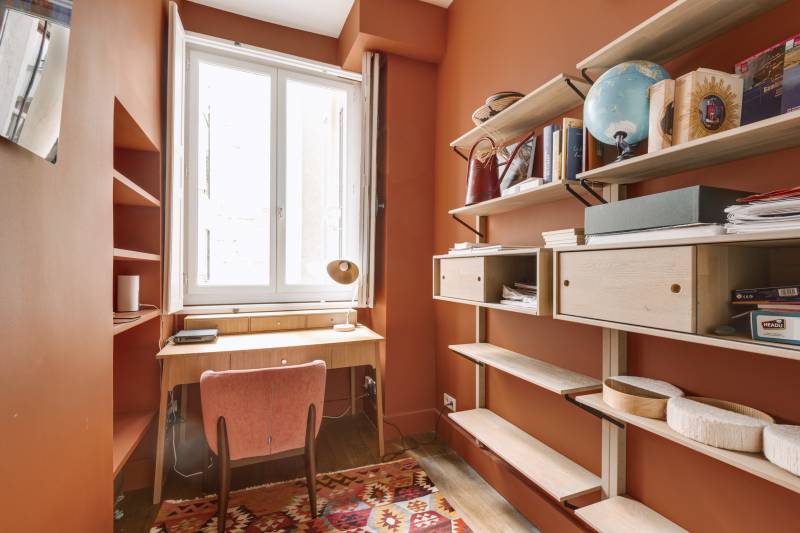 NON DISPONIBLE CAR ACTUELLEMENT LOUÉ - Appartement de standing avec 3 chambres et 1 bureau : Paris 6ème : rue Monsieur le Prince | quartier Odéon  