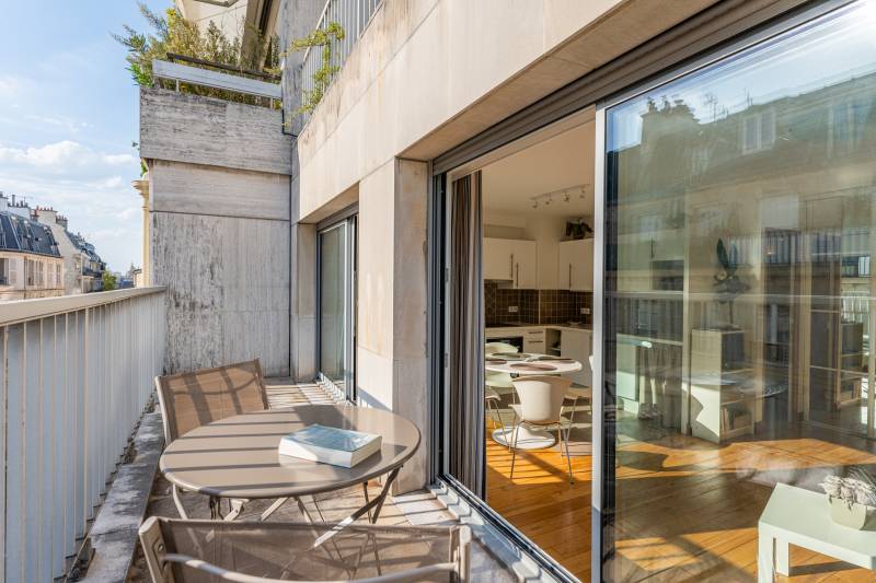 59 rue Notre-Dame des Champs, 75006 Paris - terrasse d'un appartement vendu par Century 21