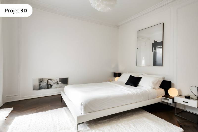 Appartement familial Haussmannien avec 3 chambres au calme sur cour - Paris 6ème : rue Stanislas | quartier Notre-Dame des Champs  