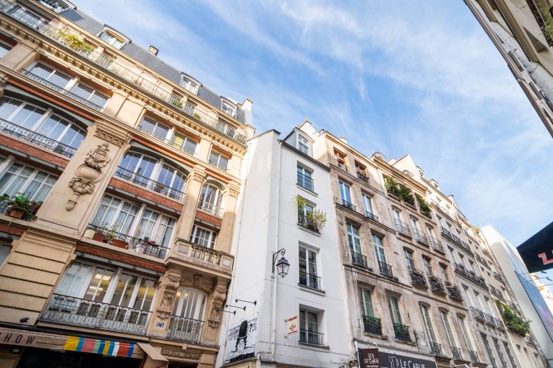 Studio de 31m² au 4ème étage par escalier - Paris 3ème : rue Saint-Martin | métro Rambuteau  