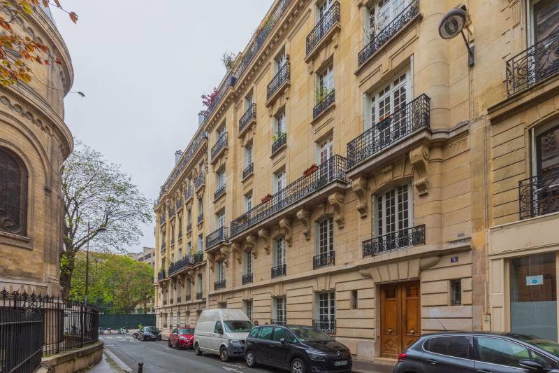 immeuble haussmannien à Paris 6ème