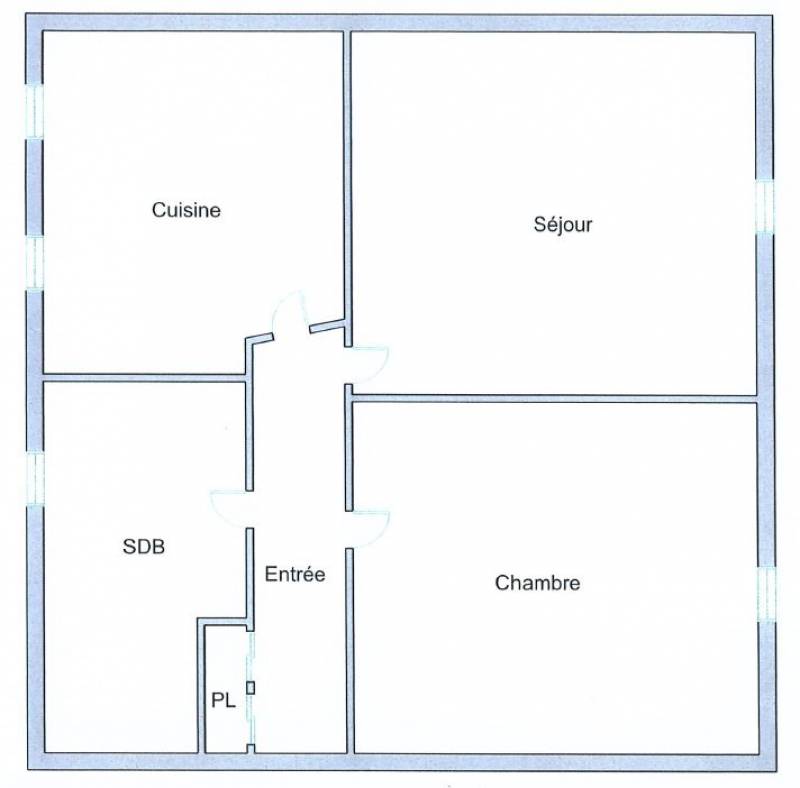Appartement 2 pièces à rénover situé au 4ème étage avec ascenseur - Paris 7ème : rue de la Comète | quartier Gros Caillou | métro La Tour Maubourg  