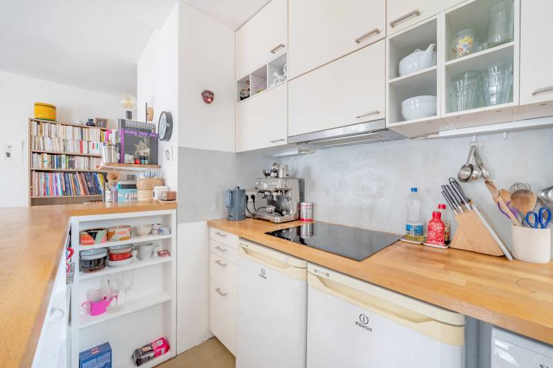 Appartement 3 pièces avec 2 chambres au 5ème étage avec ascenseur : Paris 14ème limite 6ème : Vavin - Port Royal  