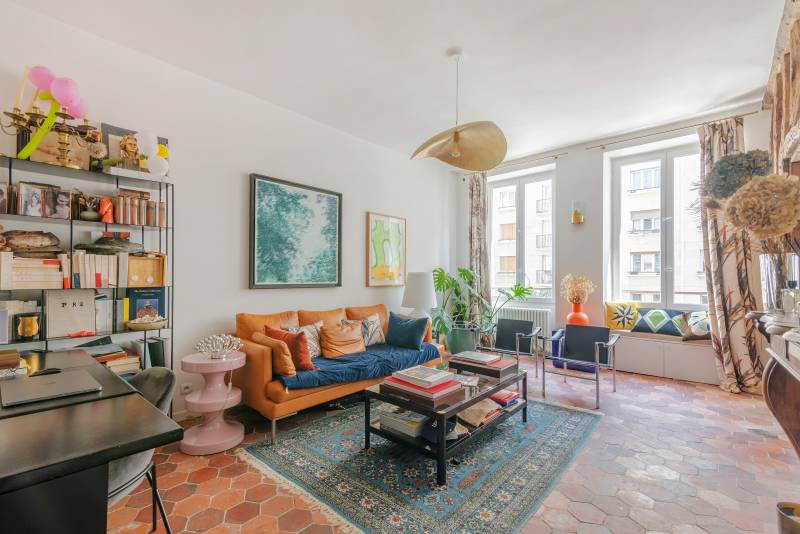 Charmant appartement 3 pièces avec 2 chambres - Paris 6ème : rue Saint-Placide - Le Bon Marché  