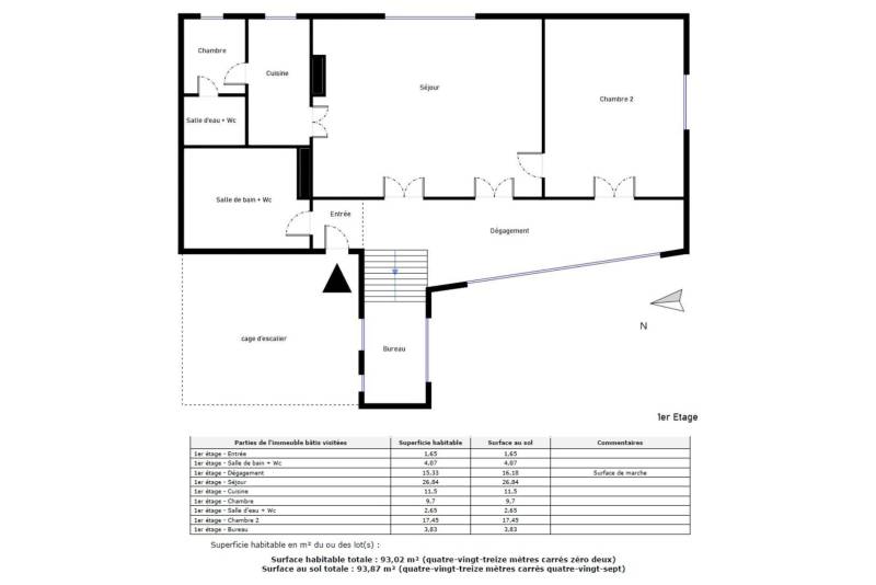 Appartement 3 avec 2 chambres au sein d'un Hôtel Particulier - Paris 6ème : rue des Poitevins - métro Saint-Michel  