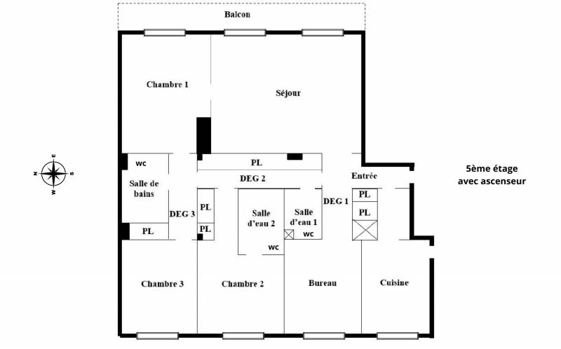 Appartement familial avec Vue Imprenable sur le Jardin du Luxembourg - Paris 6ème  