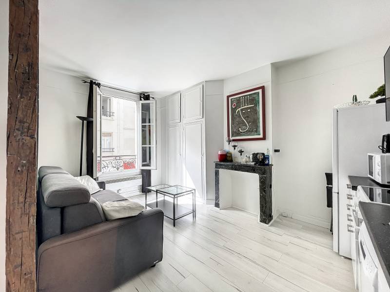 Appartement 2 pièces de 28m² en très bon état - Paris 14ème : rue de l'Aude - Alésia | Parc de Montsouris  