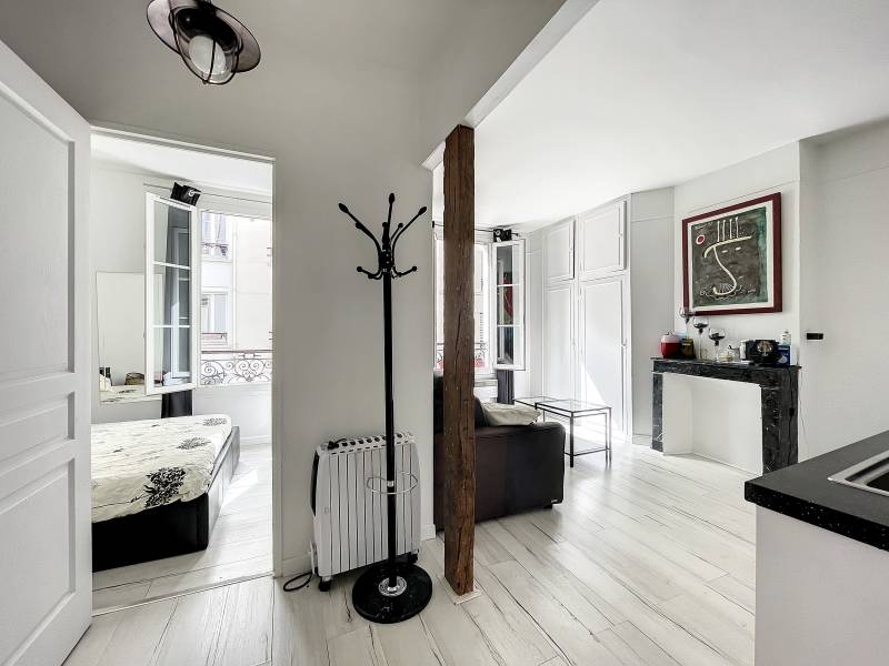 Appartement 2 pièces de 28m² en très bon état - Paris 14ème : rue de l'Aude - Alésia | Parc de Montsouris  
