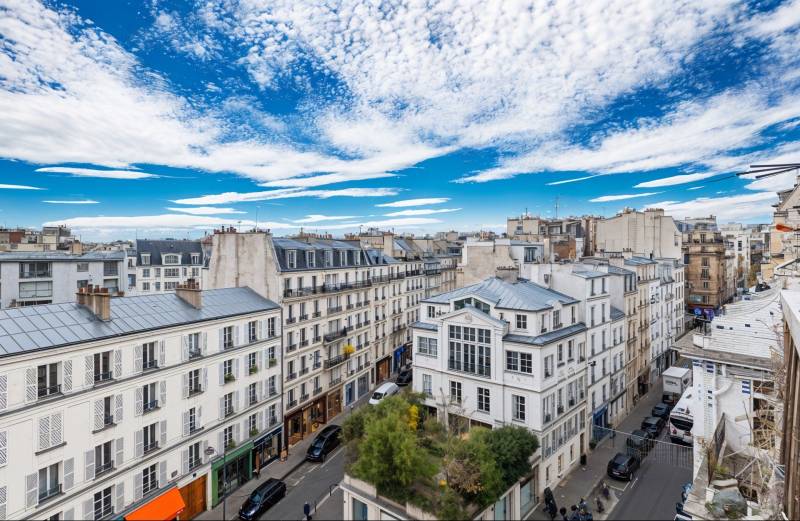 Duplex à rénover au dernier étage avec Terrasse - Penthouse - Paris 6ème : rue Vavin | Jardin du Luxembourg  