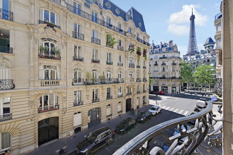 Appartement d'exception de 185 m² avec vue sur la Tour Eiffel
