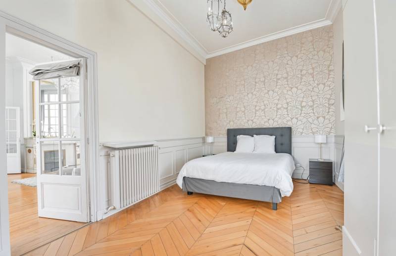 Appartement 3 avec 2 chambres au sein d'un Hôtel Particulier - Paris 6ème : rue des Poitevins - métro Saint-Michel  