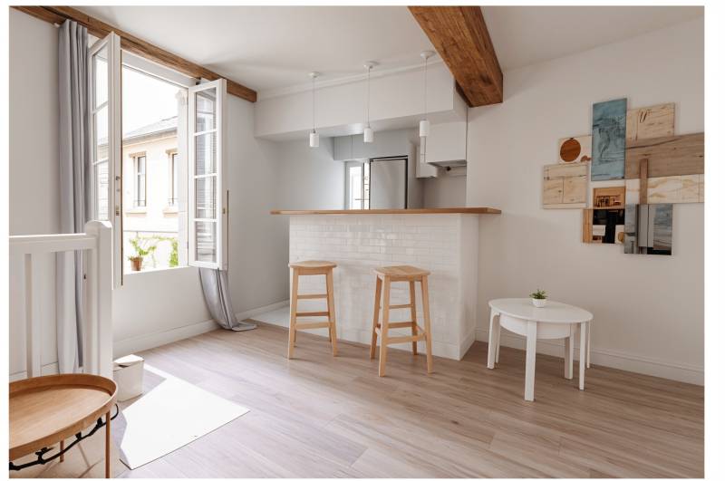 Duplex de charme à proximité du Jardin des Plantes - Paris 5ème : rue de Quatrefages - métro Place Monge  