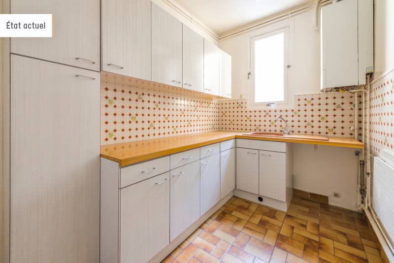Appartement familial avec 4 chambres en étage avec ascenseur - Paris 6ème : rue Bréa - Vavin / Notre-Dame des Champs 
