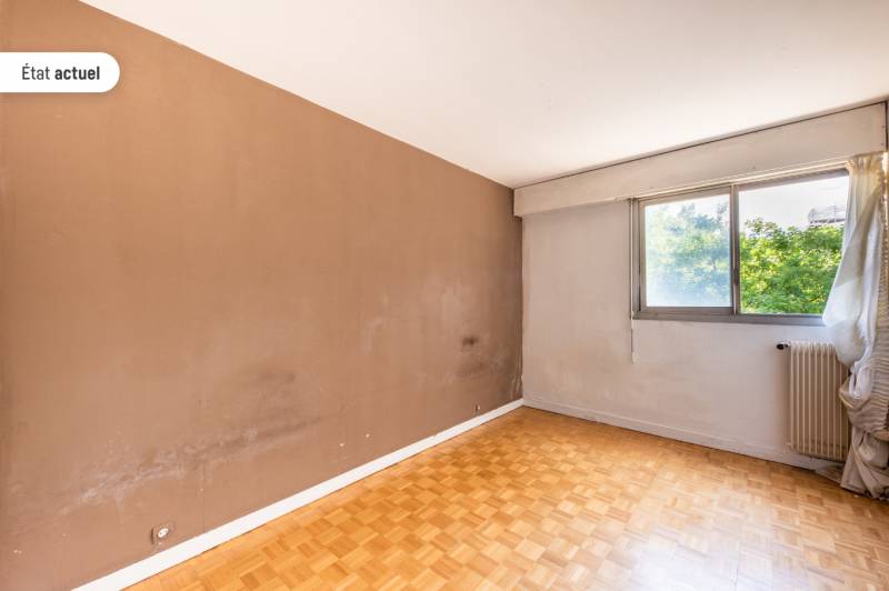 Appartement 2 pièces au 4ème étage avec ascenseur, balcon et parking : Paris 6ème : impasse Robiquet | quartier Notre-Dame des Champs  