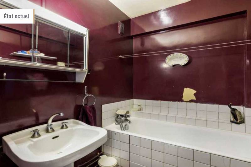 Appartement 3 pièces avec 2 chambres situé au 2ème étage avec ascenseur : Paris 7ème : rue Augereau - quartier Gros Caillou   